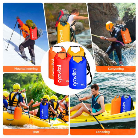 Bolsa Seca Impermeable 15 Litros
