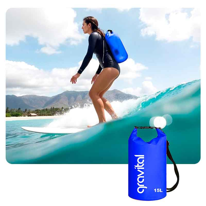 Bolsa Seca Impermeable 15 Litros Bolsa Seca Impermeable 15 Litros