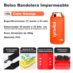 Bolsa Seca impermeable 15 L