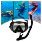 Máscara y Snorkel para jóvenes, adultos (GRAVITAL)