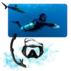 Máscara y Snorkel para jóvenes, adultos