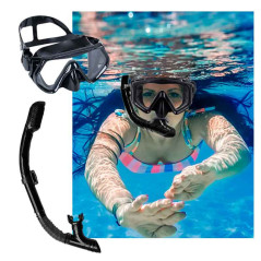 Máscara y Snorkel para jóvenes, adultos