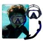 Máscara y Snorkel para jóvenes, adultos (GRAVITAL) Máscara y Snorkel para jóvenes, adultos (GRAVITAL)