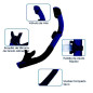 Máscara y Snorkel para jóvenes, adultos (GRAVITAL) Máscara y Snorkel para jóvenes, adultos (GRAVITAL)