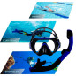 Máscara y Snorkel para jóvenes, adultos (GRAVITAL) Máscara y Snorkel para jóvenes, adultos (GRAVITAL)