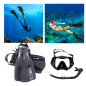 Equipo de buceo ,máscara de buceo, aletas buceo ML-XL, snorkel , para Adultos (Negro) Equipo de buceo ,máscara de buceo, aletas buceo ML-XL, snorkel , para Adultos (Negro)