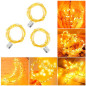 Luces Hada CON PILA pack de 3 unds de luces de 3mts c/u