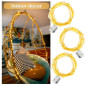 Luces Hada CON PILA pack de 3 unds de luces de 3mts c/u