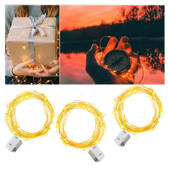Luces HADA con pilas x 3mts juego de 3 unds