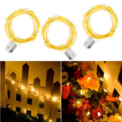 Luces HADA con pilas x 3mts juego de 3 unds