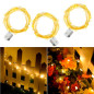 Luces Hada CON PILA pack de 3 unds de luces de 3mts c/u