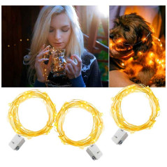 Luces HADA con pilas x 3mts juego de 3 unds