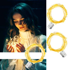 Luces HADA con pilas x 3mts juego de 3 unds