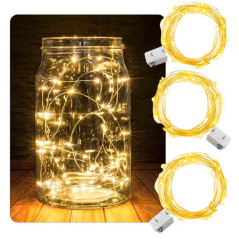 Luces HADA con pilas x 3mts juego de 3 unds