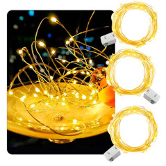 Luces HADA con pilas x 3mts juego de 3 unds