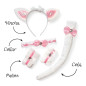 Kit de Accesorios Disfraz Gata Kit de Accesorios Disfraz Gata