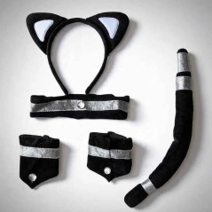SET de Accesorios Disfraz Gata
