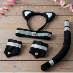 SET de Accesorios Disfraz Gata