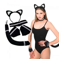 SET de Accesorios Disfraz Gata