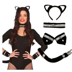 SET de Accesorios Disfraz Gata