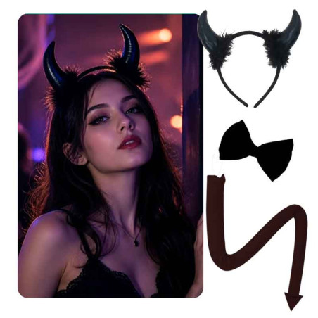Pack de Accesorios disfraz Diablita