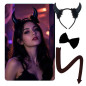 Pack de Accesorios disfraz Diablita Pack de Accesorios disfraz Diablita