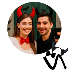 Pack de Accesorios disfraz Diablita