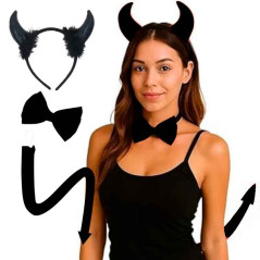 Pack de Accesorios disfraz Diablita