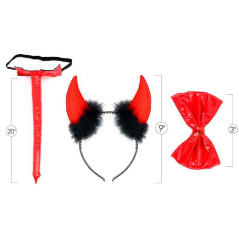 KIT de Accesorios disfraz Diablita