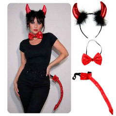 KIT de Accesorios disfraz Diablita