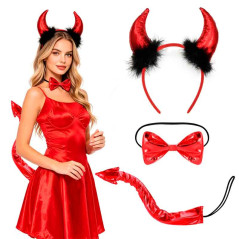 KIT de Accesorios disfraz Diablita