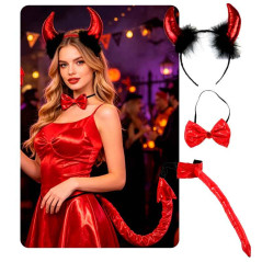 KIT de Accesorios disfraz Diablita