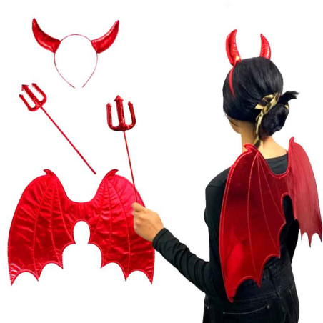 SET de Accesorios disfraz Diablita