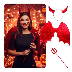 KIT de Accesorios disfraz Diablita