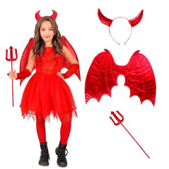 KIT de Accesorios disfraz Diablita