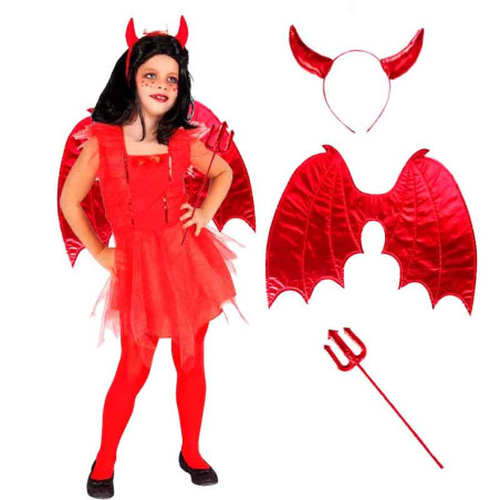 KIT de Accesorios disfraz Diablita