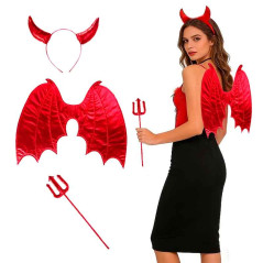 KIT de Accesorios disfraz Diablita