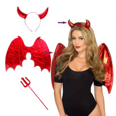 KIT de Accesorios disfraz Diablita