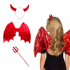 KIT de Accesorios disfraz Diablita