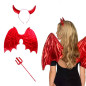 SET de Accesorios disfraz Diablita