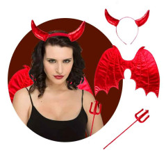 KIT de Accesorios disfraz Diablita