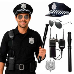 Accesorios policia (5 uds)