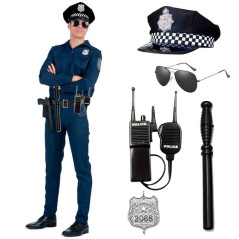 Accesorios policia (5 uds)