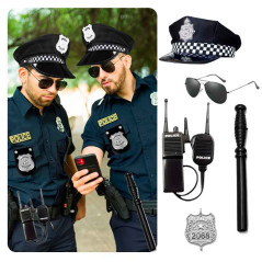 Accesorios policia (5 uds)