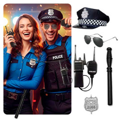 Accesorios policia (5 uds)