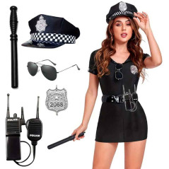 Accesorios policia (5 uds)