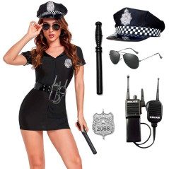 Accesorios policia (5 uds)