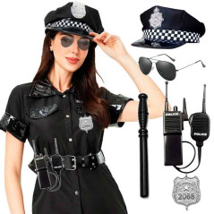 Accesorios policia (5 uds)