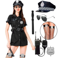Accesorios policia (6 uds)