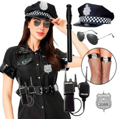 Accesorios policia (6 uds)